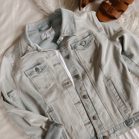 time and tru denim jacket